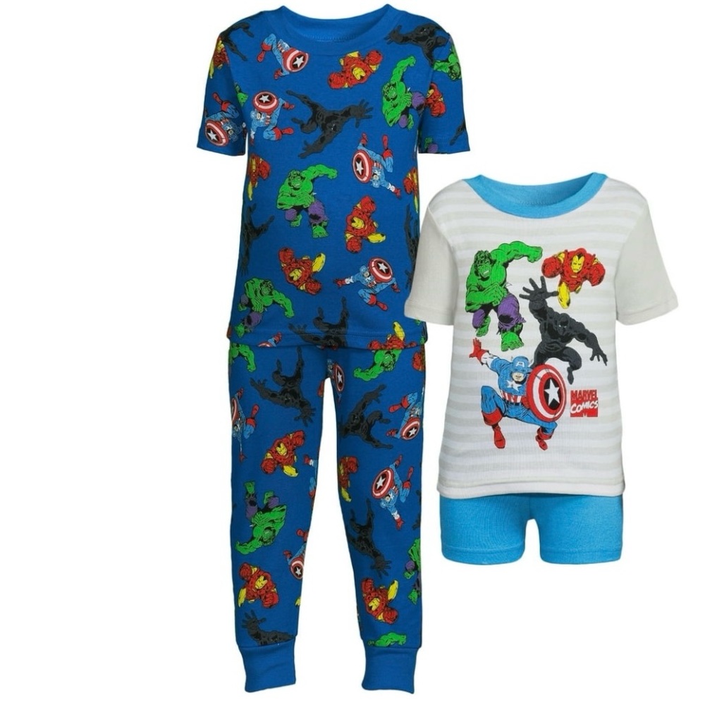 Marvel avengers toddler pajamas